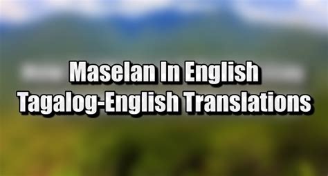 maselan in english